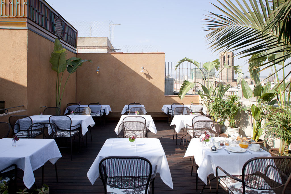 Do Placa Reial Powered By Sonder Barcelona Exterior foto Rooftop terrace